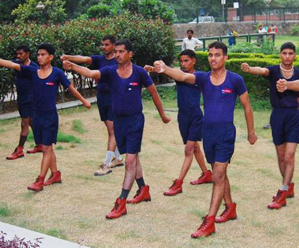 Security training drill